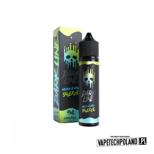 *Longfill Dark Line Squeeze - Melon & Kiwi 9ML -zdjęcie numer 1