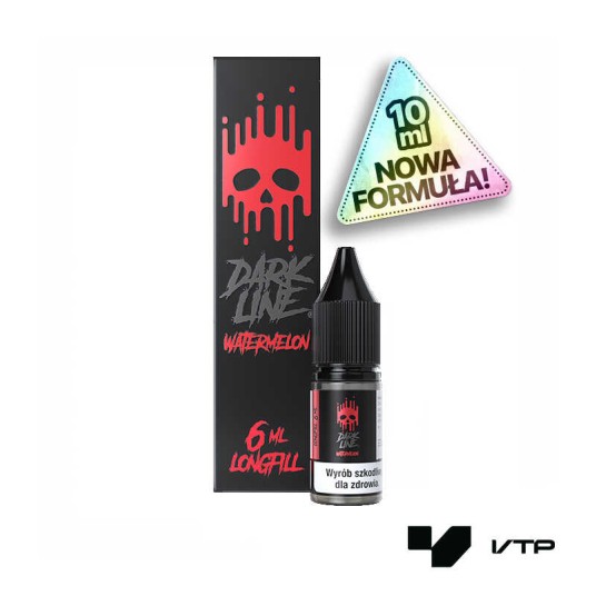 *Longfill DARK LINE - WATERMELON 6/10ML (NR) -zdjęcie numer 1