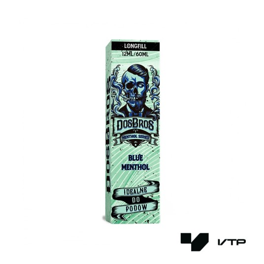 *Longfill Dos Bros - Blue Menthol 10ML -zdjęcie numer 1