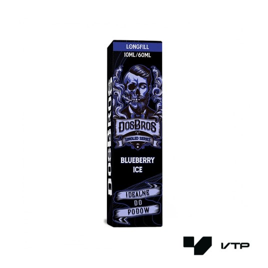 *Longfill Dos Bros - Blueberry Ice 10ML -zdjęcie numer 1