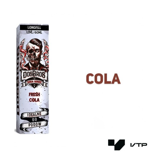 *Longfill Dos Bros - Fresh Cola 10ML -zdjęcie numer 2