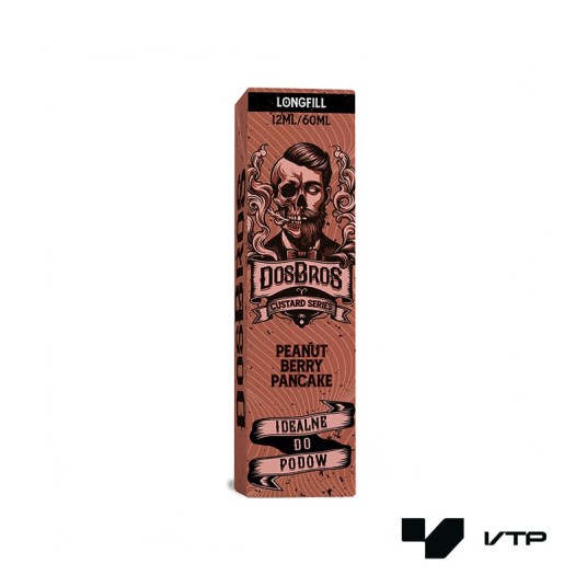*Longfill Dos Bros - Peanut Berry Pancake 10ML -zdjęcie numer 1