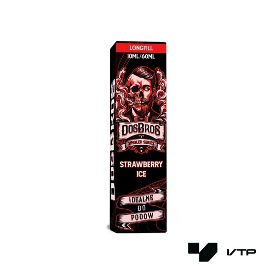 *Longfill Dos Bros - Strawberry Ice 10ML -zdjęcie numer 1