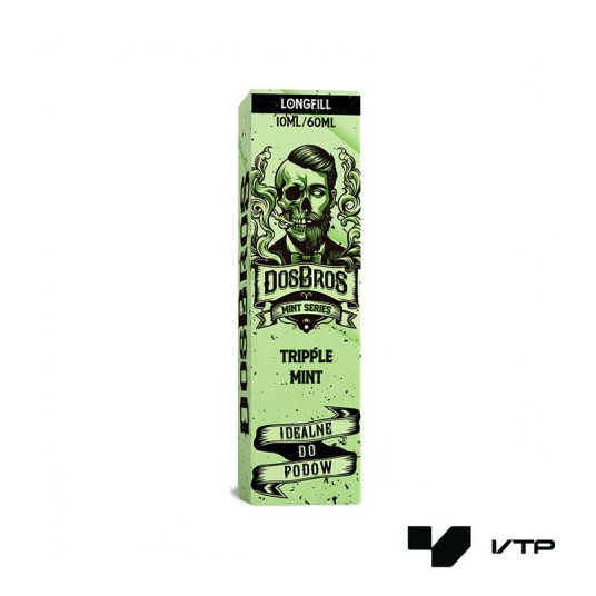 *Longfill Dos Bros - Tripple Mint 10ML -zdjęcie numer 1