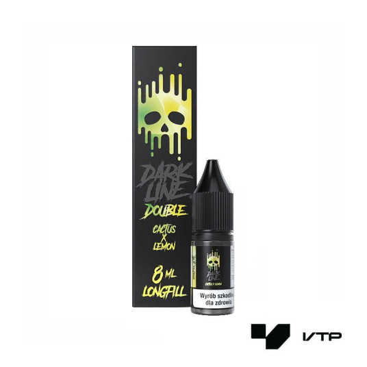 **Longfill DOUBLE DARK LINE - CACTUS LEMON 8ML -zdjęcie numer 1