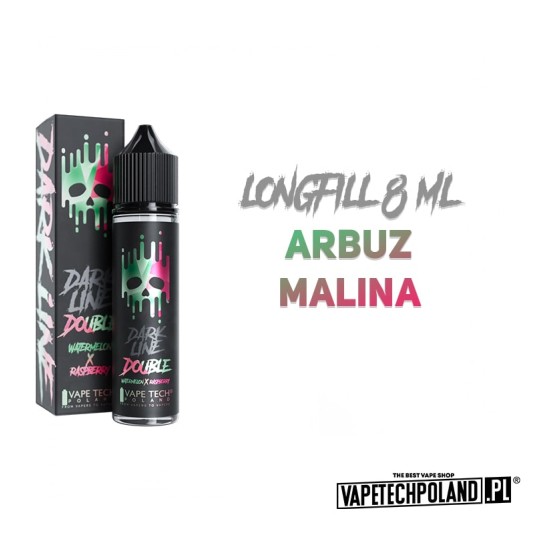 *Longfill DOUBLE DARK LINE - WATERMELON x RASPBERR -zdjęcie numer 2
