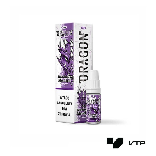 **Longfill Dragon Fresh - Borówka Menthol 9ML -zdjęcie numer 1