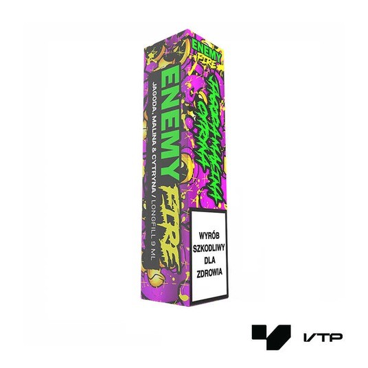 **Longfill Enemy Fire - Jag, Mal&Cytr 9/10 ml -zdjęcie numer 1