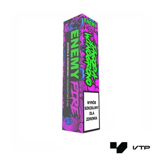 **Longfill Enemy Fire - Jagody&Winogro 9/10 ml -zdjęcie numer 1