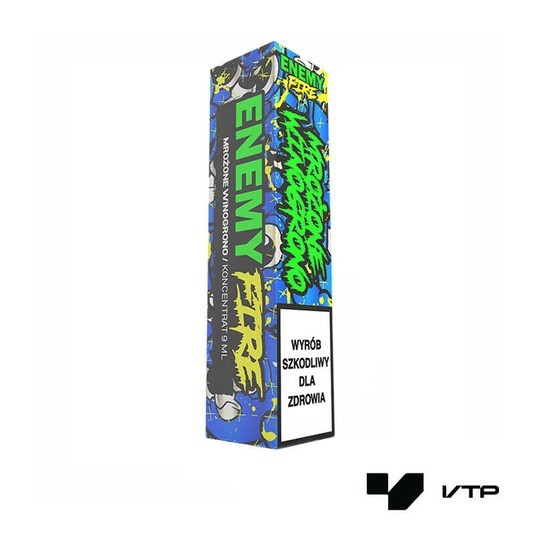 **Longfill Enemy Fire - Mroż Winogrono 9/10 ml -zdjęcie numer 1