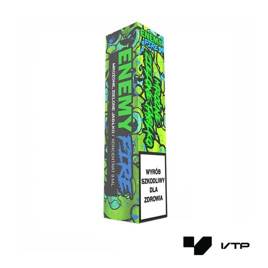**Longfill Enemy Fire - Mroż Ziel Jabł 9/10 ml -zdjęcie numer 1
