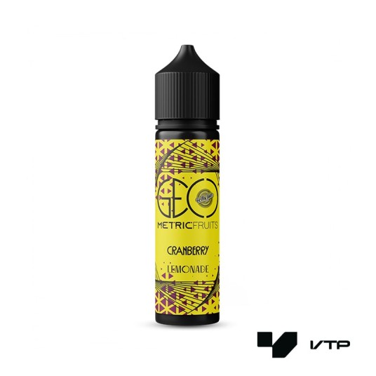*Longfill GEOMETRIC LEMONADE - Cranberry 10ML -zdjęcie numer 1