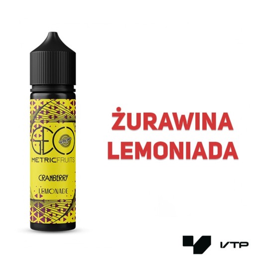 *Longfill GEOMETRIC LEMONADE - Cranberry 10ML -zdjęcie numer 2