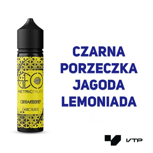 *Longfill GEOMETRIC LEMONADE - Currantberry 10ML -zdjęcie numer 2