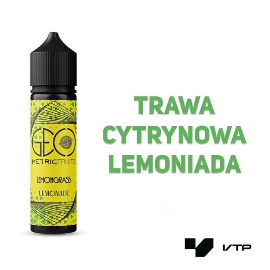 *Longfill GEOMETRIC LEMONADE - Lemongrass 10ML -zdjęcie numer 2