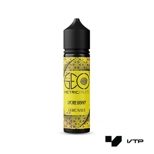 *Longfill GEOMETRIC LEMONADE - Lychee Berry 10ML -zdjęcie numer 1