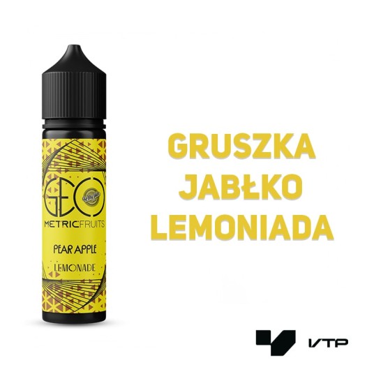 *Longfill GEOMETRIC LEMONADE - Pear Apple 10ML -zdjęcie numer 2
