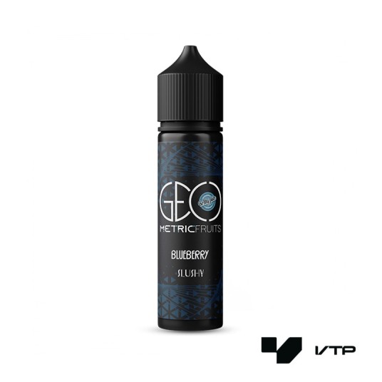 *Longfill GEOMETRIC SLUSHY - Blueberry 10ML -zdjęcie numer 1