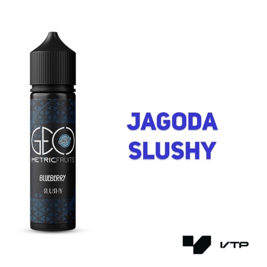 *Longfill GEOMETRIC SLUSHY - Blueberry 10ML -zdjęcie numer 2