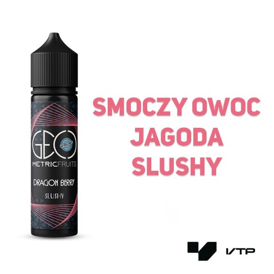 *Longfill GEOMETRIC SLUSHY - Dragon Berry 10ML -zdjęcie numer 2