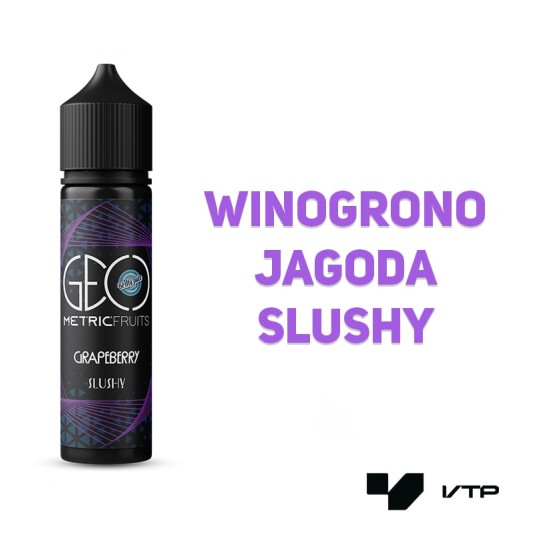 *Longfill GEOMETRIC SLUSHY - Grappeberry 10ML -zdjęcie numer 2