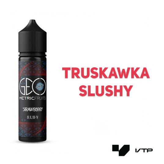 *Longfill GEOMETRIC SLUSHY - Strawberry 10ML -zdjęcie numer 2
