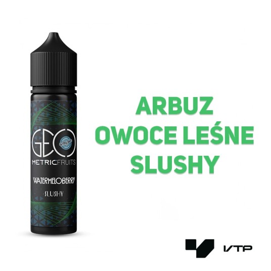 *Longfill GEOMETRIC SLUSHY - Watermelonberry 10ML -zdjęcie numer 2