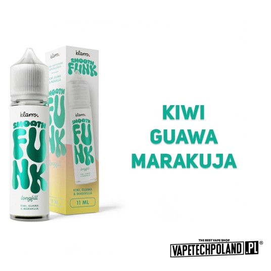 *Longfill Klarro Smooth Funk - Kiwi Guawa Marakuja -zdjęcie numer 2