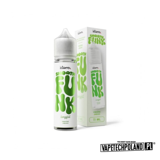 *Longfill Klarro Smooth Funk - Kwaśne Jabłko 11ML -zdjęcie numer 1