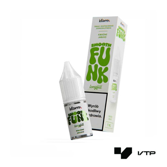 **Longfill Klarro Smooth Funk - Kwaśne Jabłko 9ML -zdjęcie numer 1