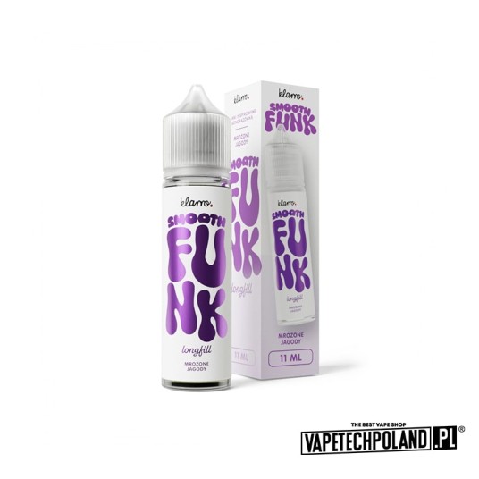 *Longfill Klarro Smooth Funk - Mrożone Jagody 11ML -zdjęcie numer 1