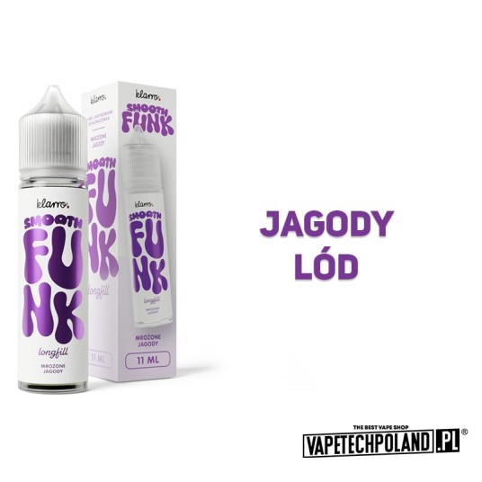 *Longfill Klarro Smooth Funk - Mrożone Jagody 11ML -zdjęcie numer 2