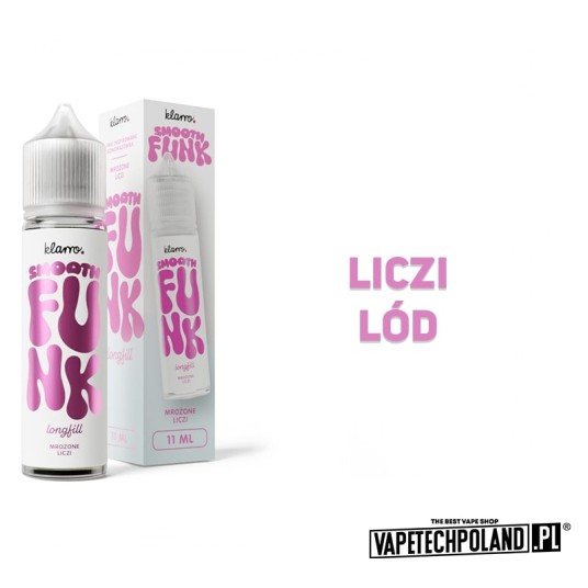 *Longfill Klarro Smooth Funk - Mrożone Liczi 11ML -zdjęcie numer 2
