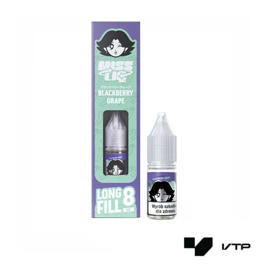 **LONGFILL Miss Liq - Blackberry Grape 8ML -zdjęcie numer 1