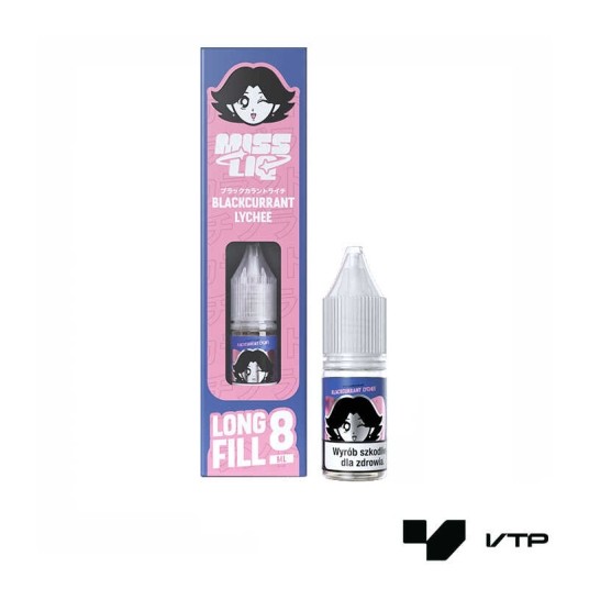 **LONGFILL Miss Liq - Blackcurrant Lychee 8ML -zdjęcie numer 1