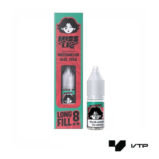 **LONGFILL Miss Liq - Watermelon Aloe Vera 8ML -zdjęcie numer 1