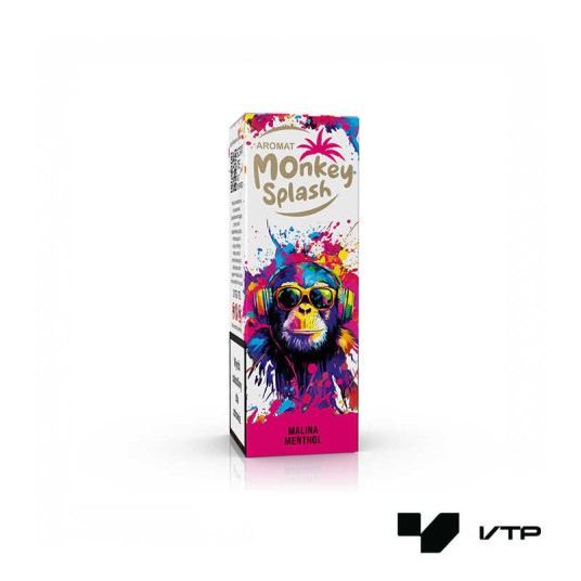 **Longfill MONKEY SPLASH - MALINA MENTHOL -zdjęcie numer 1