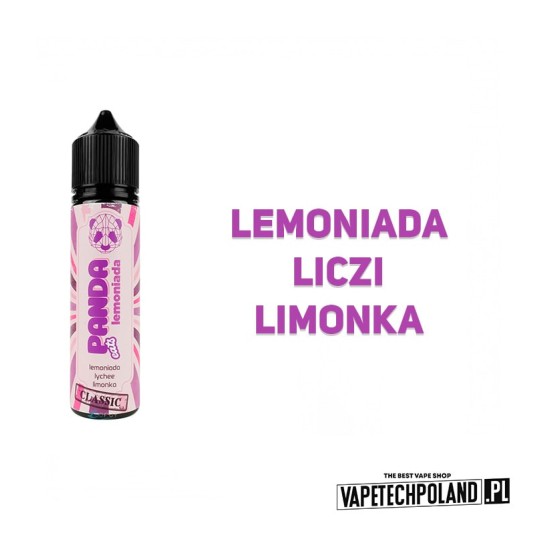 LONGFILL PANDA CLASSIC - Lemoniada Lychee Limonka -zdjęcie numer 2