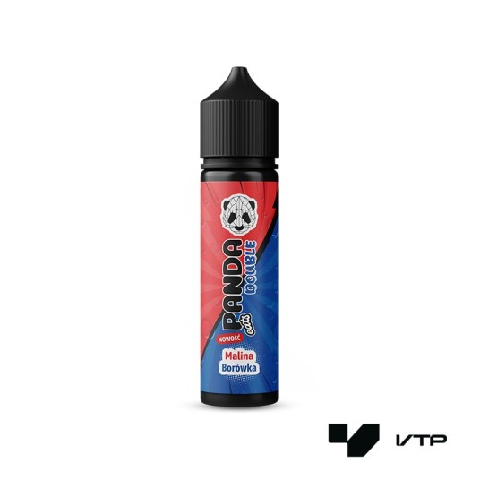*Longfill Panda Double - Malina Borówka 10ML -zdjęcie numer 1