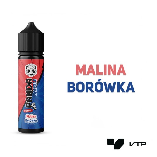 *Longfill Panda Double - Malina Borówka 10ML -zdjęcie numer 2