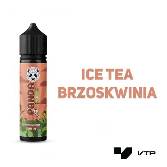*Longfill Panda Herb - Brzoskwiniowe Ice Tea 10ML -zdjęcie numer 2