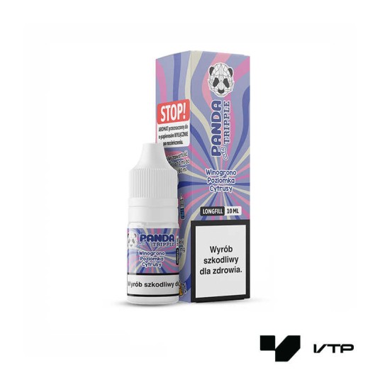 **Longfill Panda - Winogrono Poziomka Cytrusy -zdjęcie numer 1