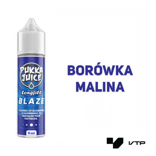 *Longfill PUKKA JUICE - BLAZE 9ML -zdjęcie numer 2