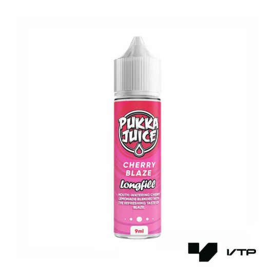 *Longfill PUKKA JUICE - CHERRY BLAZE 9ml -zdjęcie numer 1