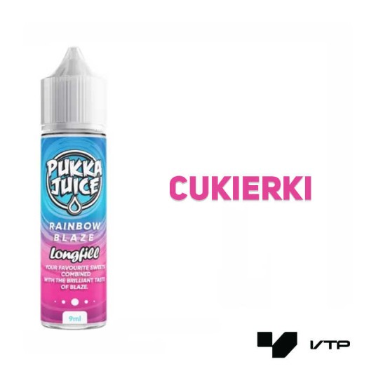 *Longfill PUKKA JUICE - RAINBOW BLAZE 9ml -zdjęcie numer 2