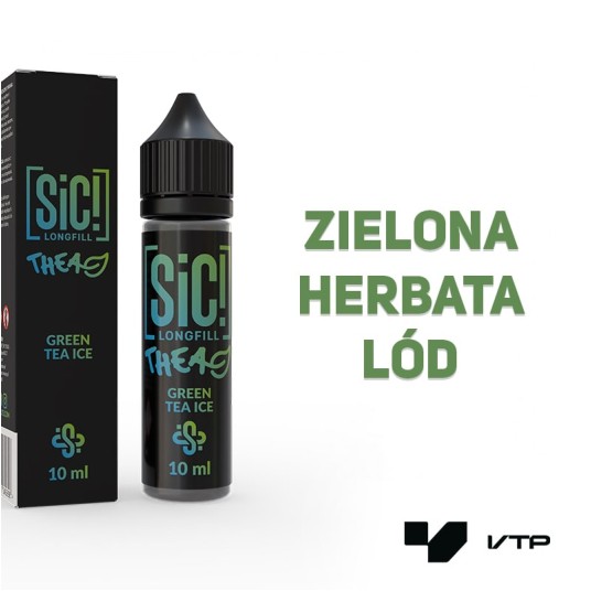 *Longfill SIC! - Green Tea Ice 10ML -zdjęcie numer 2