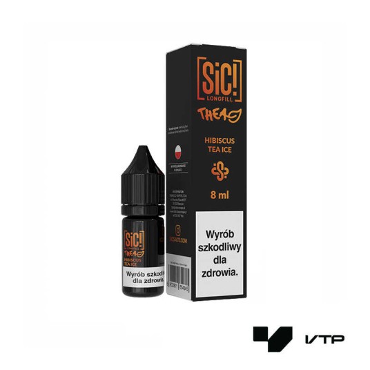 **Longfill SIC! - Hibiscus Tea Ice 8ML -zdjęcie numer 1