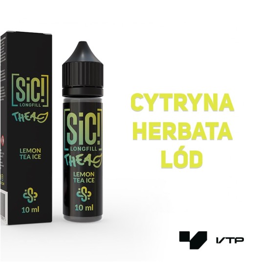 *Longfill SIC! - Lemon Tea Ice 10ML -zdjęcie numer 2