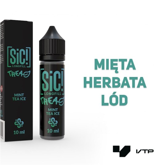 *Longfill SIC! - Mint Tea Ice 10ML -zdjęcie numer 2