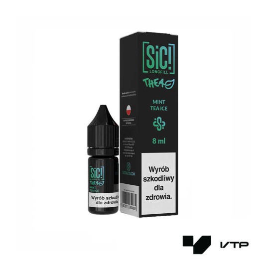 **Longfill SIC! - Mint Tea Ice 8ML -zdjęcie numer 1
